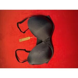 Skims Ultimate Push Up Strapless Bra Color ONYX Size 32DD